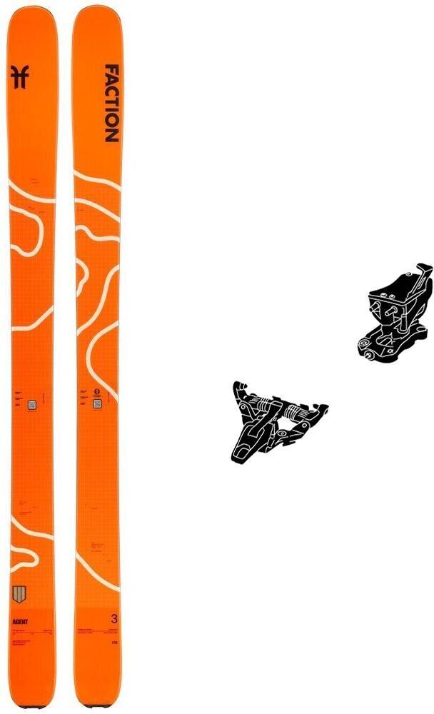 Faction  - Pack Ski de randonnée Agent 3 - 183 + Speed Turn Blue - Ski de randonnée