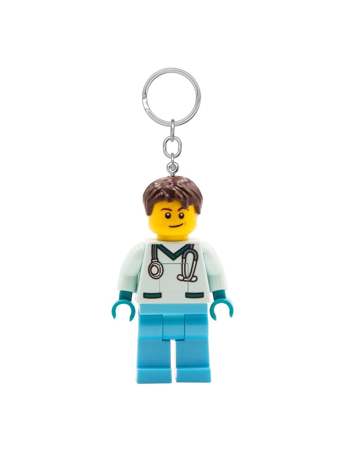 LEGO Minifigur Krankenpfleger LED-Schlüsselanhänger