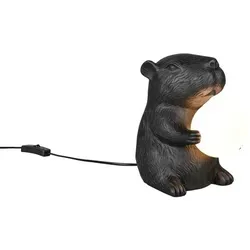 Reality Tischleuchte Capi Polyresin Schwarz
