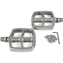 HOPE Pedale Kids F12 Flat Pedals silber