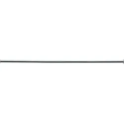 Kupferrohr verchromt [DN 15] 1/2'' Bördel - 3/8'' Bördel - 10x800mm