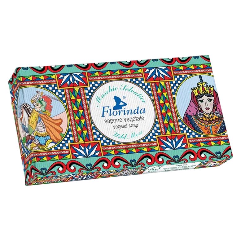 Florinda , Botteghe Del Sole, Vegan, Feuchtigkeitsspendende, Duftseife mit Wildmoos, Körper, 100 g (100 g) (74847866)