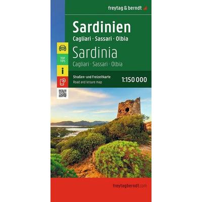 freytag & berndt Straßenkarte Sardinien 1:150.000, Sonstige von , KOMPASS Freytag & Berndt, 978-3-7079-2451-0