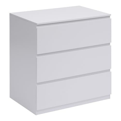 Eazy Living Commode Faustine met 3 laden, wit