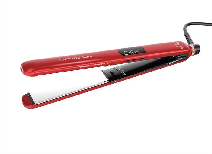 GAMA Piastra Titanio Red Digital 4d-rosso
