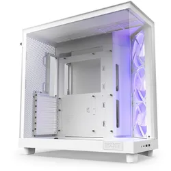 NZXT H6 Flow RGB Midi-Tower-Gehäuse weiß