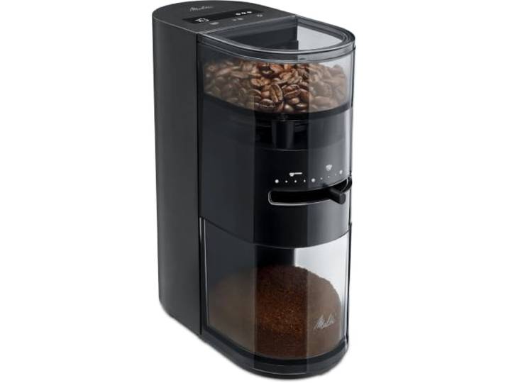 Melitta Linea Kaffeemühle für bis zu 10 Tassen Kaffee, in schwarz