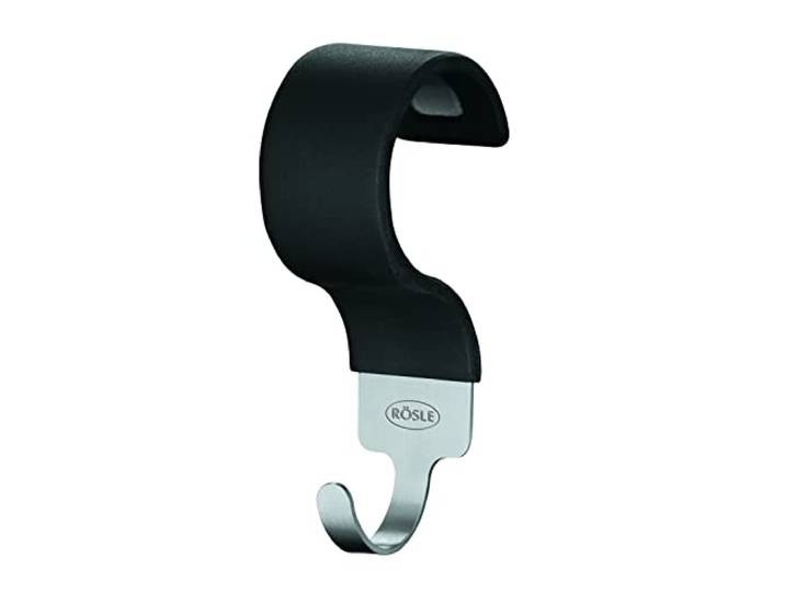 RÖSLE Hakenset, Hochwertige Haken für RÖSLE Kugelgrill No.1 F50/F60/F50 AIR/F60 AIR/G60, Edelstahl 18/10, Silikon, 5-teilig
