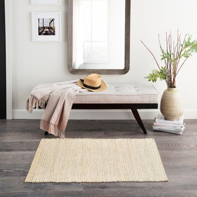 Nourison Natural Jute Indoor only Solid Area Rug