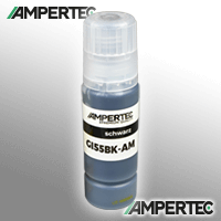 Ampertec Nachfülltinte ersetzt Canon GI-55BK 6292C001 schwarz