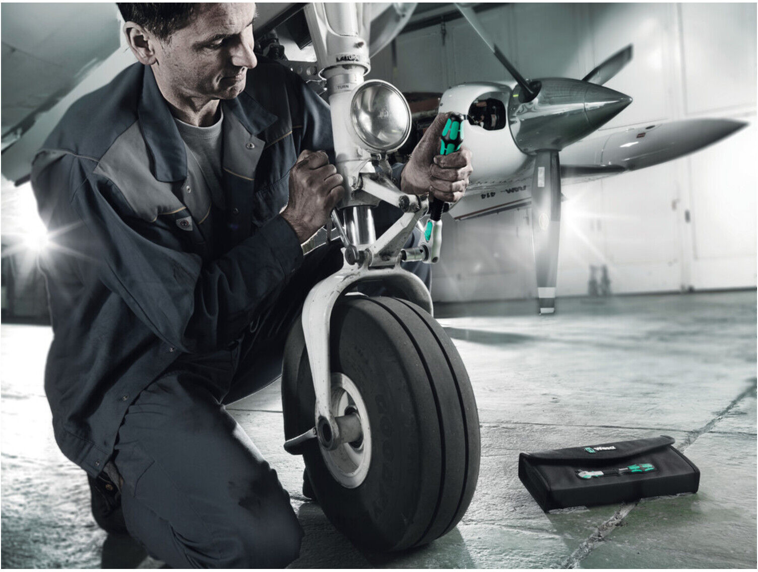 Wera 8000 B SB Zyklop-Knarre mit 3/8"-Antrieb (05073261001)