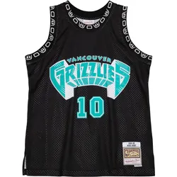 Mitchell & Ness, Herren, Sportshirt, NBA-Trikot Vancouver Grizzlies Mike Bibby (L), Schwarz, L