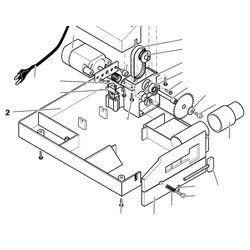 PROXXON 27006-02 Gehäuseunterteil für Tischkreissäge KS230