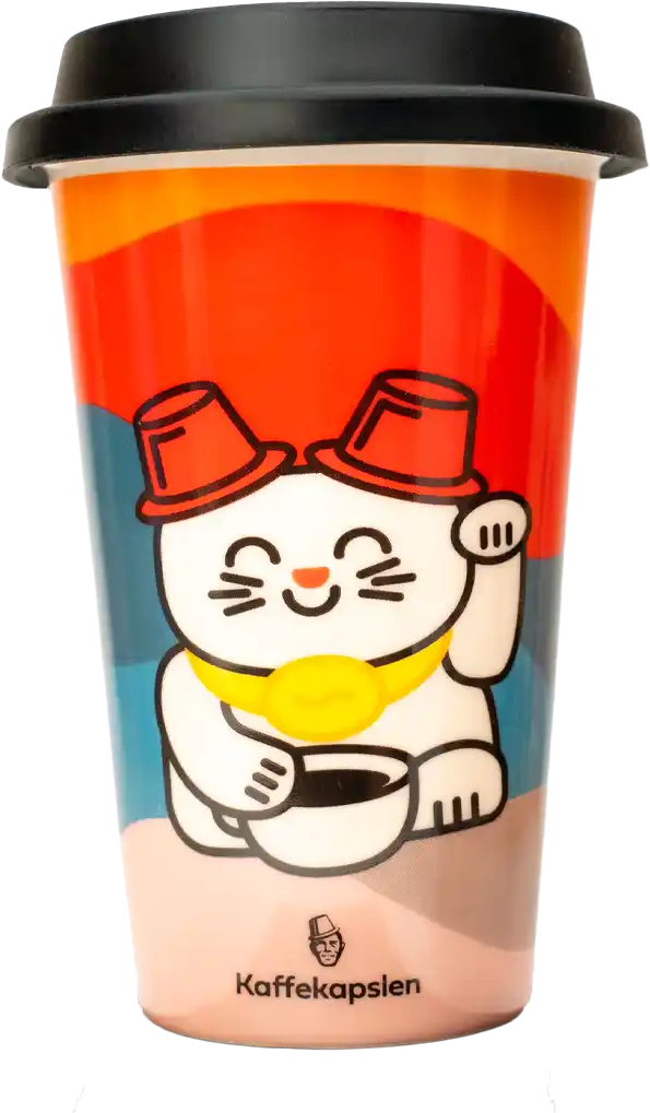 Kaffekapslen   Tasse Chat - Mug thermique en céramique - 300ml.