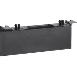 Hager SL20115AC9011 Geräteträgerschürze für Geräteträger universal design SL 20x115mm graphitschwarz