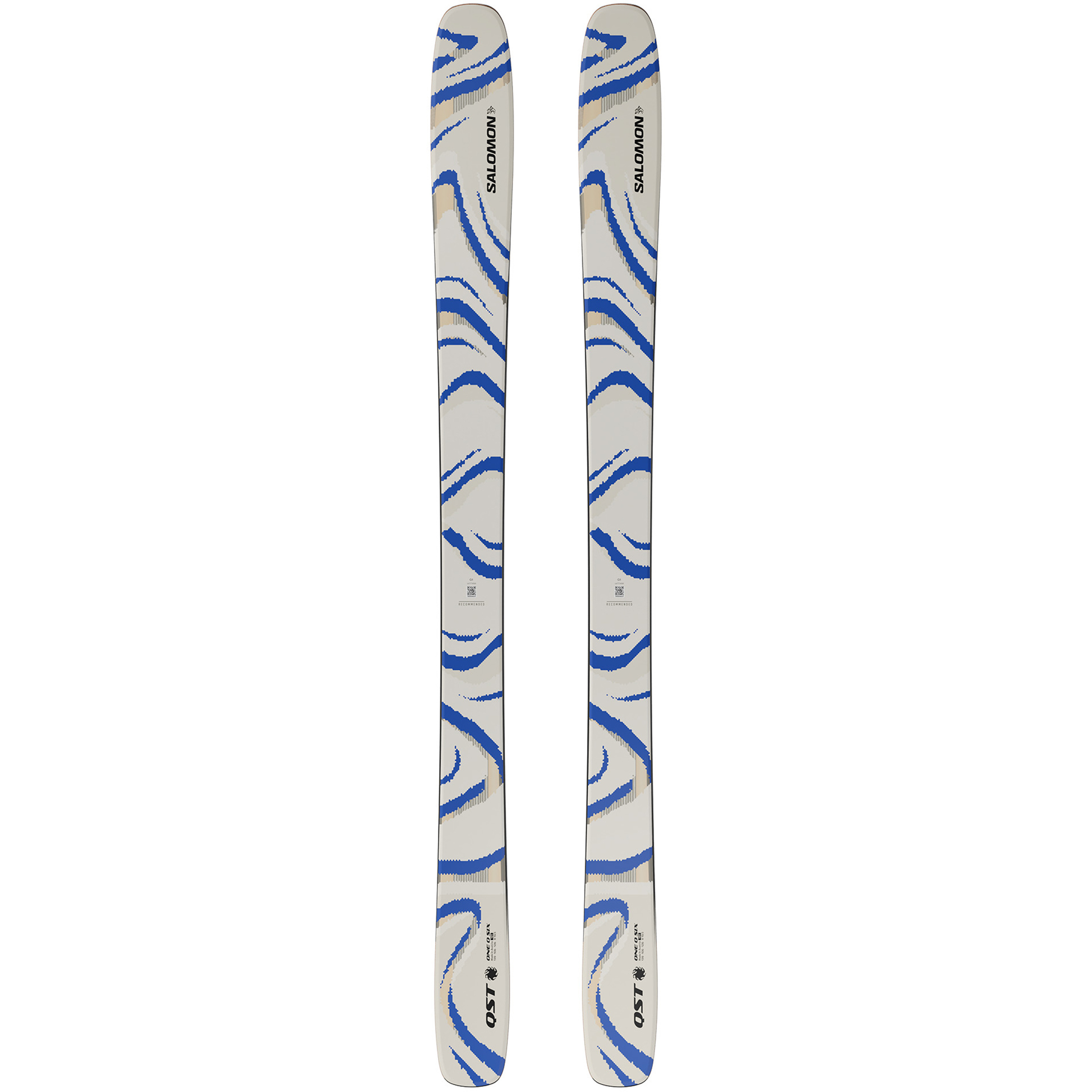 Salomon N Qst 106 Freerideski 26/27 Ski blau Größe 165CM Freeride