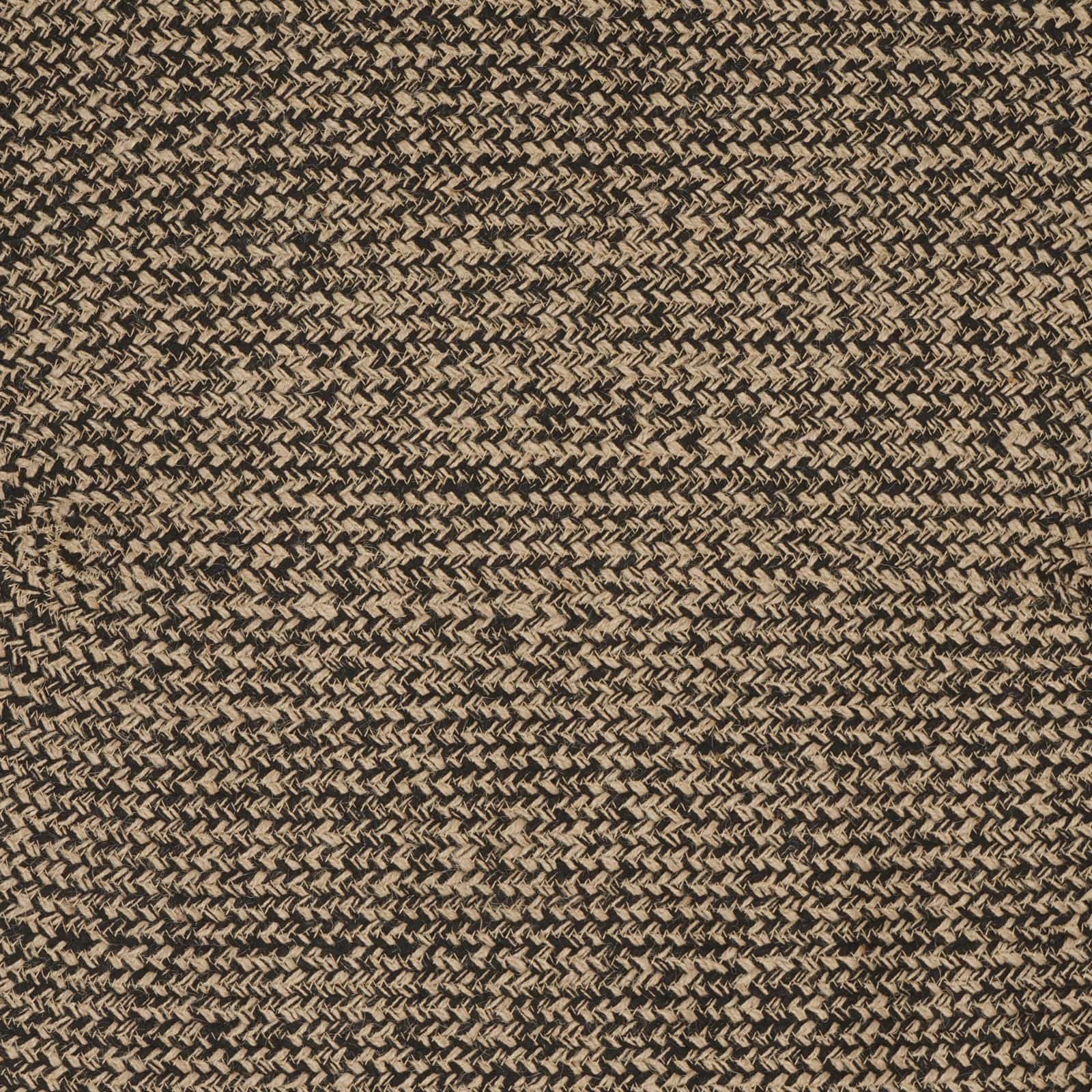 vidaXL Tapis de surface Noir 100 x 152 cm Jute