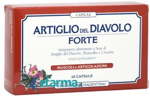 Erboristeria magentina Artiglio Del Diavolo Forte 60 Capsule