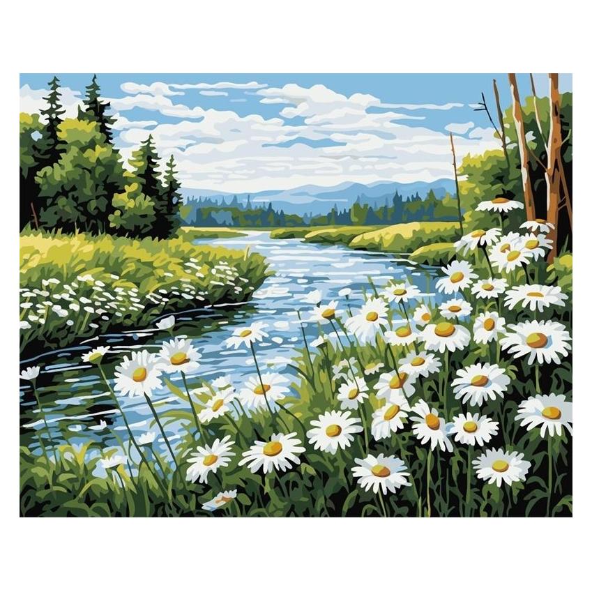 Koh-i-Noor Malen nach Zahlen 40x50 Fluss (56585972)