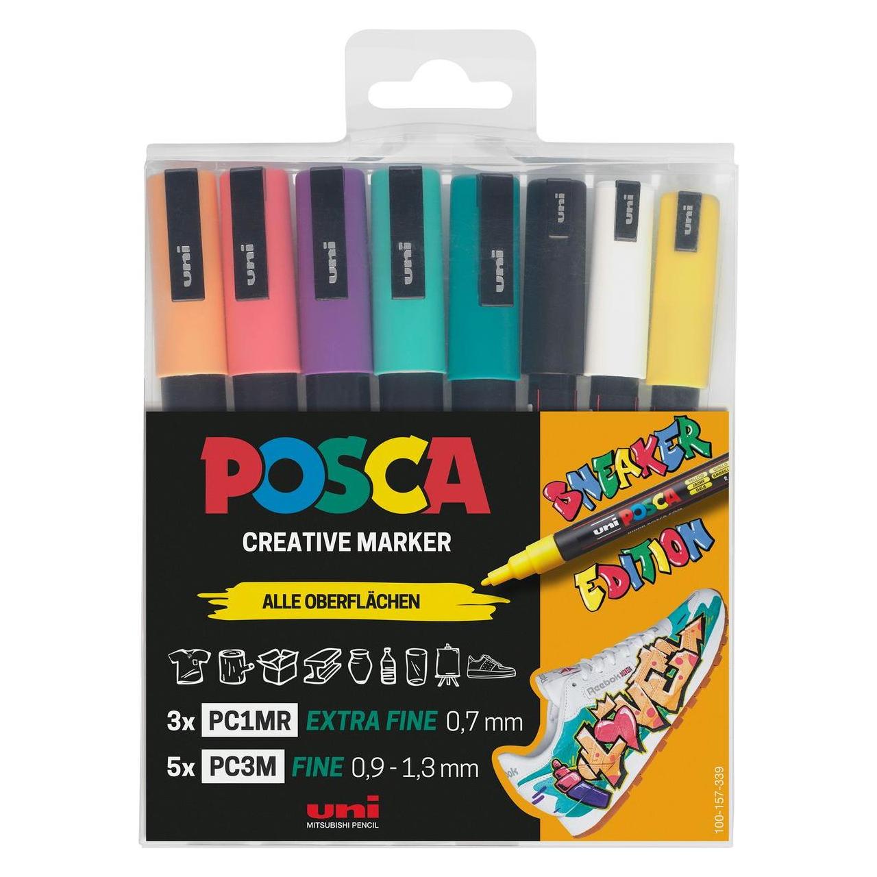 Posca Sneaker Acrylstift (8x) (186827)