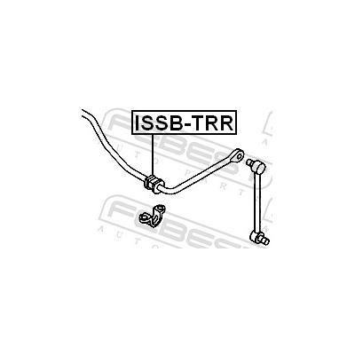FEBEST Lagerung, Stabilisator ISSB-TRR Hinterachse für ISUZU