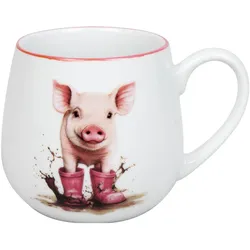 6x Könitz, Tasse, Kuschelbecher Taps.Schweinchen (400 ml, 1x)
