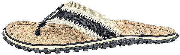 GUMBIES Damen Zehentrenner Corker schwarz   40 W
