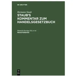 Registerband, Fachbücher von Hermann Staub