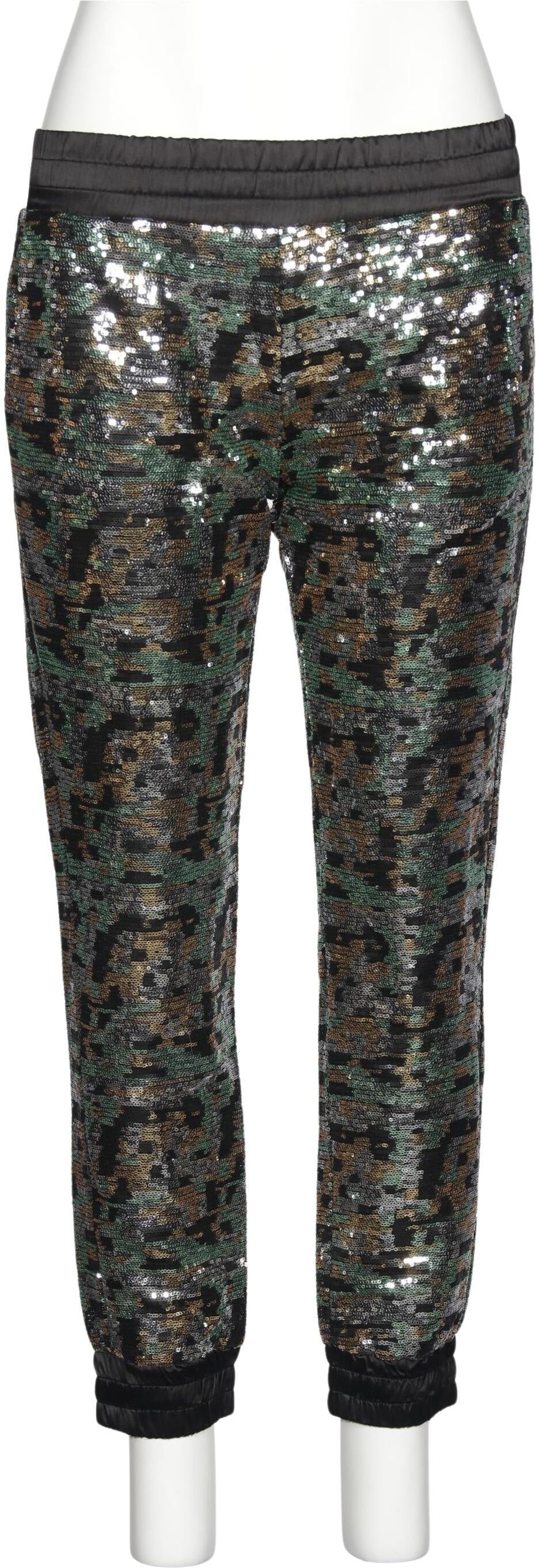 Ricarda M. Damen Stoffhose, Mehrfarbig, Gr. EU 42, Synthetik / Elasthan - Second Hand