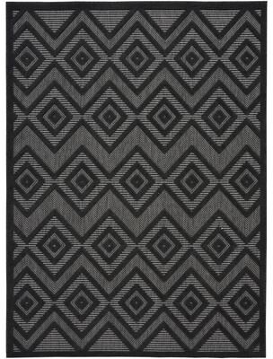 Nourison Versatile Indoor/Outdoor Geometric Flatweave Area Rug