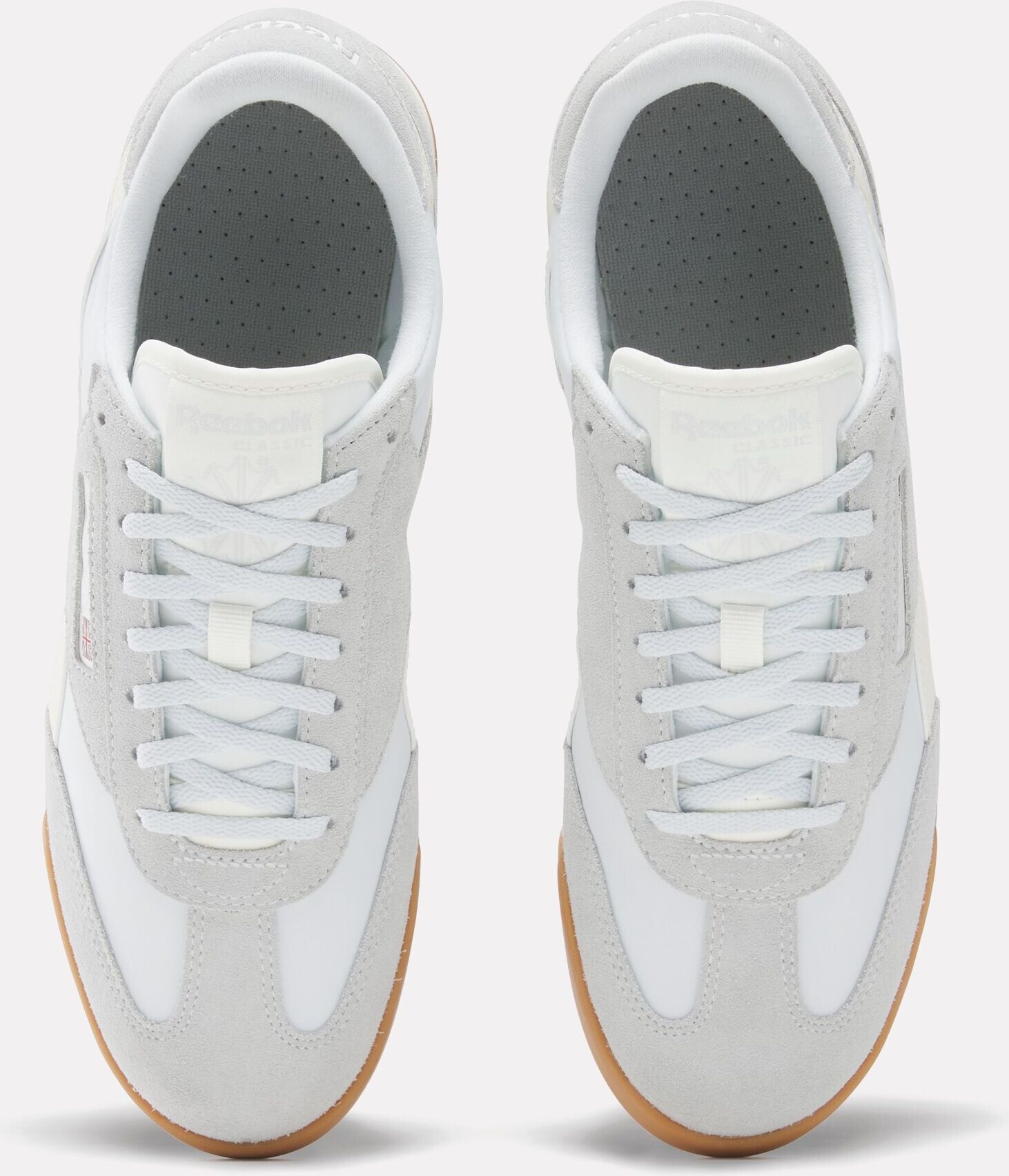 Sneaker REEBOK CLASSIC "CAMPIO XT", Damen, Gr. 39, grau (moon, moon, chalk), Leder, Synthetik, Textil, Schuhe Sneaker moon, moon, chalk 39