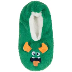 camano Cosy Funny Homeslipper Hausschuhe Kinder 7527 - fern green 33-36