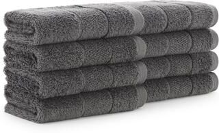 Aston & Arden Turkish Solid 8-Piece Washcloth - 13x13