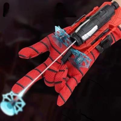 Inspired Finds Spider Hero Web Blaster Toy With Rotating Soft Dart Launcher & Suction Cup Darts zqj zzxfsq