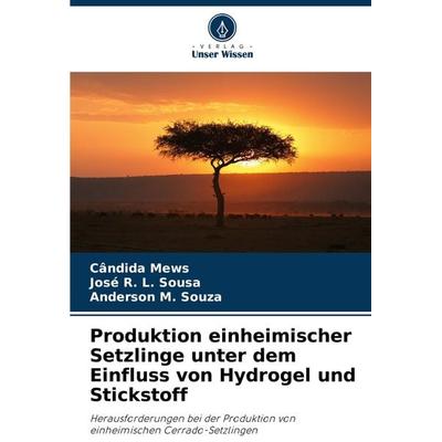 Produktion einheimischer Setzlinge unter dem Einfluss von Hydrogel und Stickstoff, Taschenbuch von Cândida Mews,José R. L. Sousa,Anderson M. Souza,