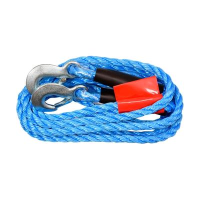 TRIZERATOP Abschleppseil 2500 kg mit Haken, 4 m