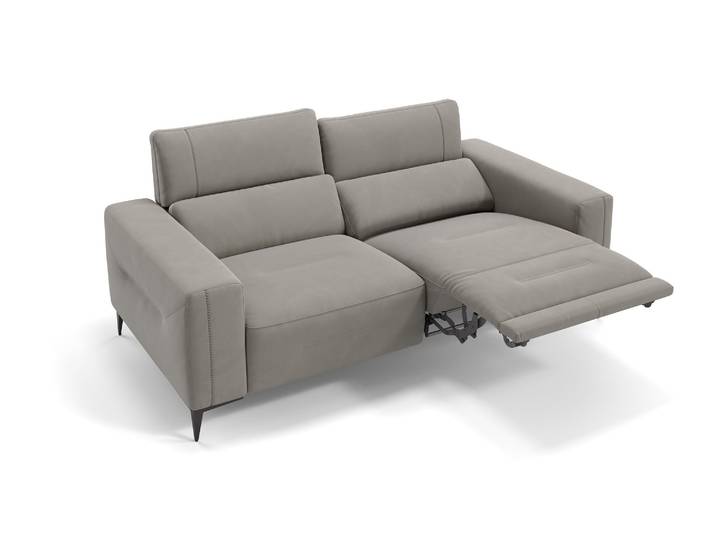 Stoff Sofa Garnitur TERAMO 2-Sitzer