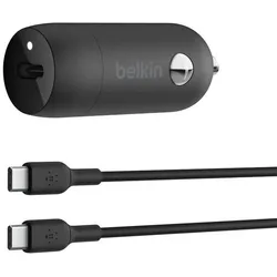 Belkin BoostCharge 30 W USB-C Kfz-Ladegerät, schwarz