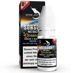 Hayvan Juice Intense Sonsuz NicSalt Liquid 18 mg / 10ml