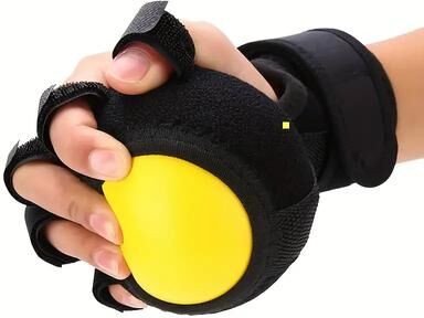 Handpicked Choices Adjustable Hand Rehabilitation Ball With Splint Support For Stroke Recovery And Finger Strength Training Adjustable Hand Rehabilitation Ball With Splint Support For Stroke Recovery And Finger Strength Training