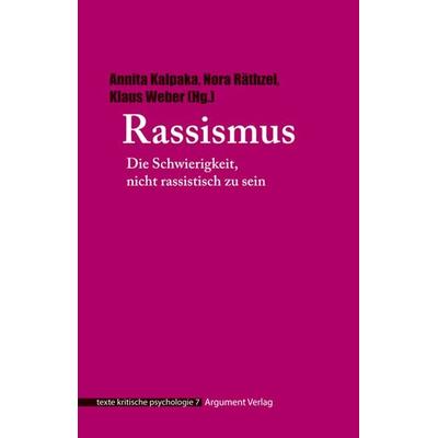 Rassismus, Taschenbuch von Ute Osterkamp,Philip Cohen,Klaus Holzkamp, Argument Verlag mit Ariadne, 978-3-86754-813-7