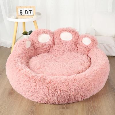 Uplifted Finds CloudComfort Ultra Plush Orthopedic Pet Sanctuary pink s 50cm