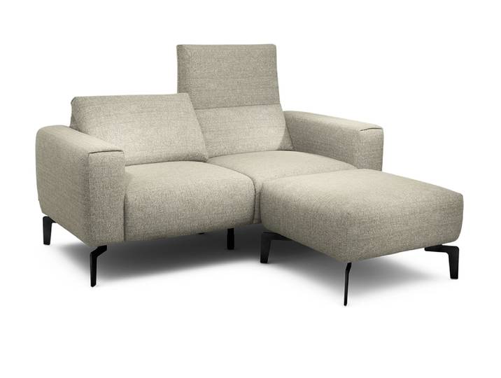 Einzelsofa Cosy1, Sensoo, off-white, Textil