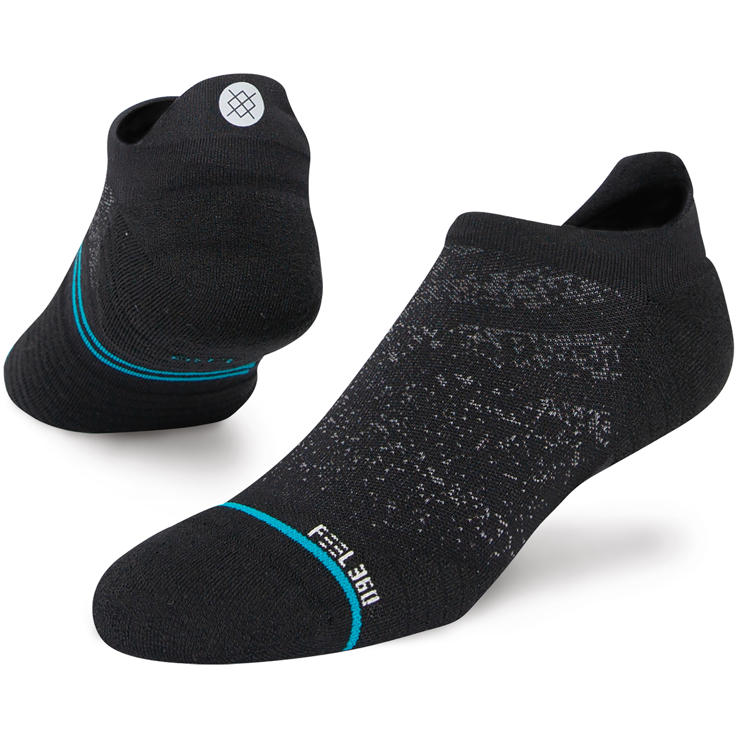 Stance Run Light Tab Laufsocken schwarz Größe 47 Trailrunning | Laufen Elastisch