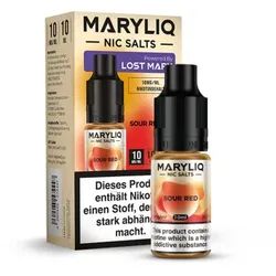 Maryliq Sour Red NicSalt Liquid 10ml / 10mg
