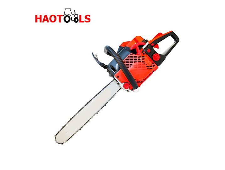Scie à bois portative Scie à chaîne de guidage de 20 pouces Tronçonneuse haute puissance 2400 W