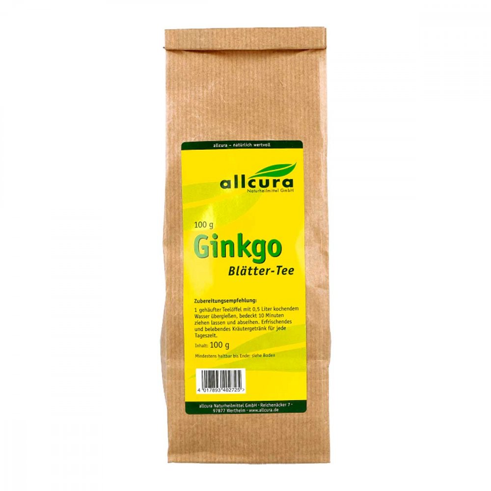 allcura Naturheilmittel GmbH Gingko Tee 00751350