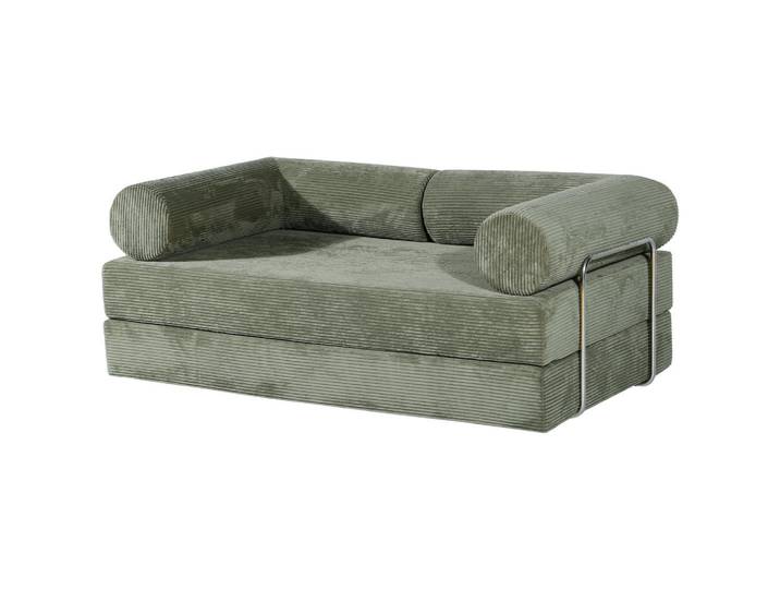 Livetastic Schlafsofa, Grün, 180x70x100 cm, Bsci, Kinderzimmer & Jugendzimmer, Jugendmöbel, Jugendsofas
