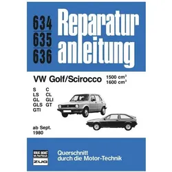VW Golf/Scirocco 1599/1600 ab 09/80, Ratgeber