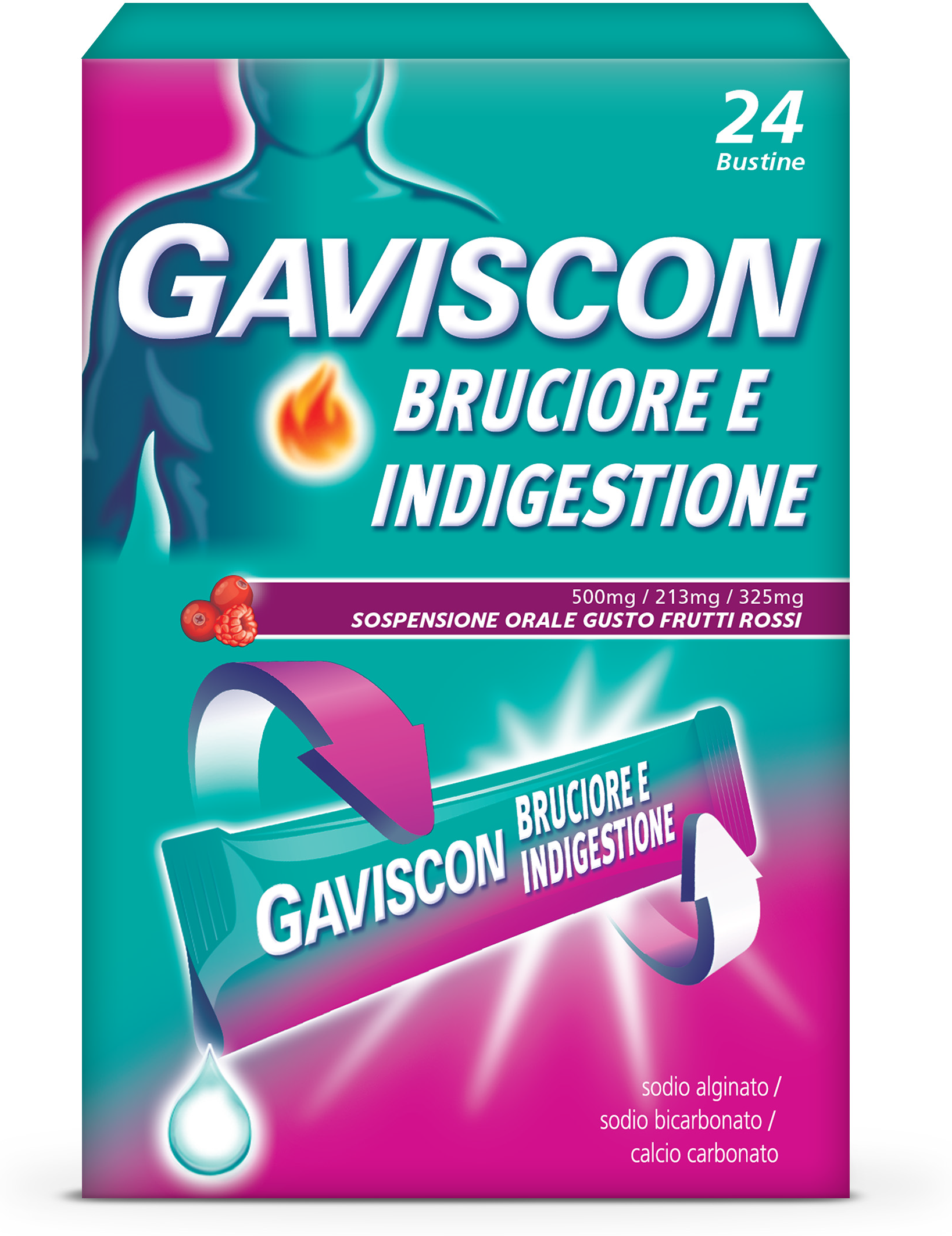 Reckitt Benckiser Gaviscon Bruciore Ind*24bs Fr